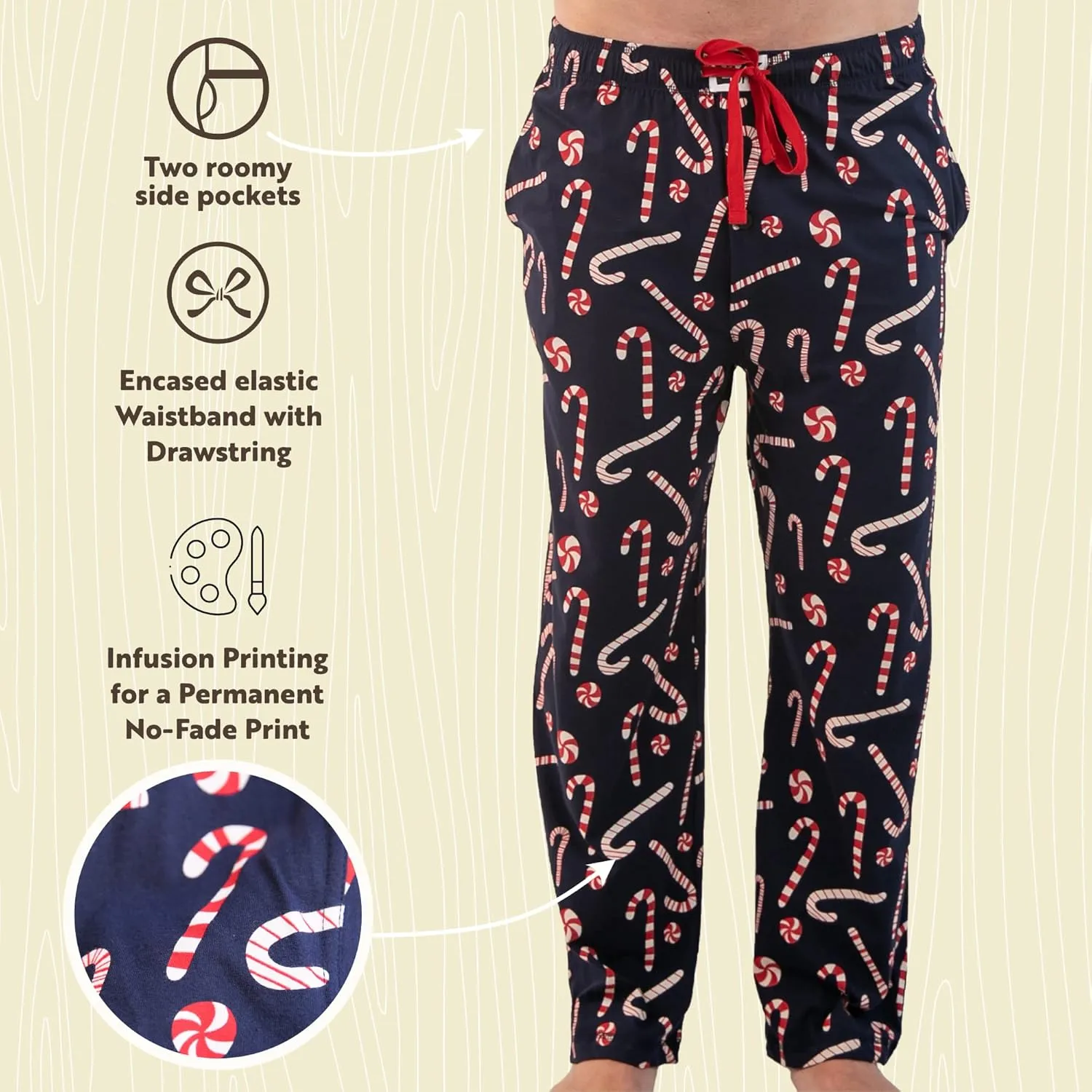 Pants For Men, weaver adequacy grand tine lithosphere Men's Separate Bottoms, Lounge Pants, Funny Lazy One Novelty Pajama 