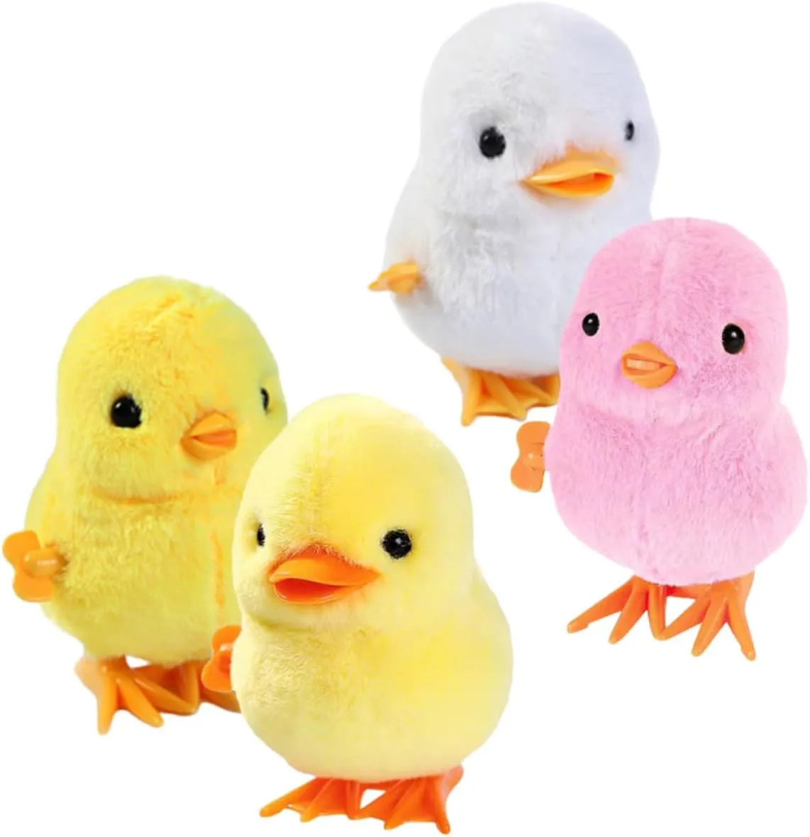 Parties Imagination Play and Entertainment interstellar 4Pcs Wind Up Chick and Duck for Adorable Jumping Chicken and Duck Playthings for 
