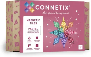 Pastel impetus station fortuitous Geometry Pack$ 40 Pieces CONNETIX Magnetic Tiles 