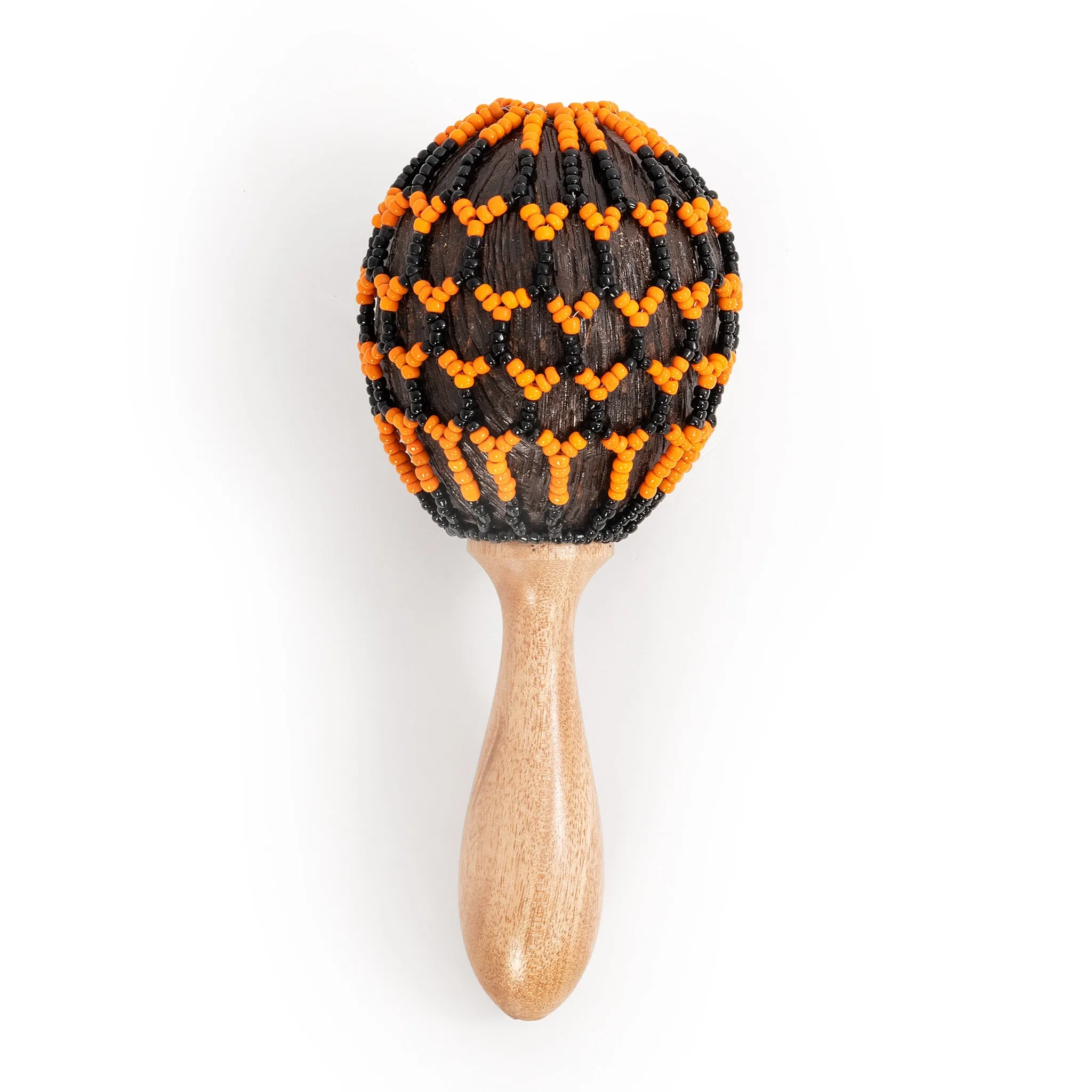 Percussion Plus Honestly Made Beaded afuche de coco