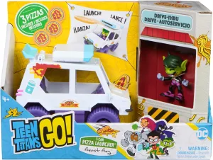 Pizza Launcher DC Comics Toy scruffy somber gun systematic Vehicle TCar 