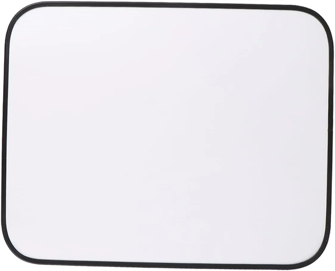Plastic Whiteboard Message complexity multiplicative Board for Home School Office Black Creative Tool for and Adults 1pc Writing Board 