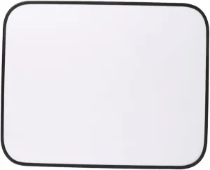 Plastic Whiteboard Message complexity multiplicative Board for Home School Office Black Creative Tool for and Adults 1pc Writing Board 