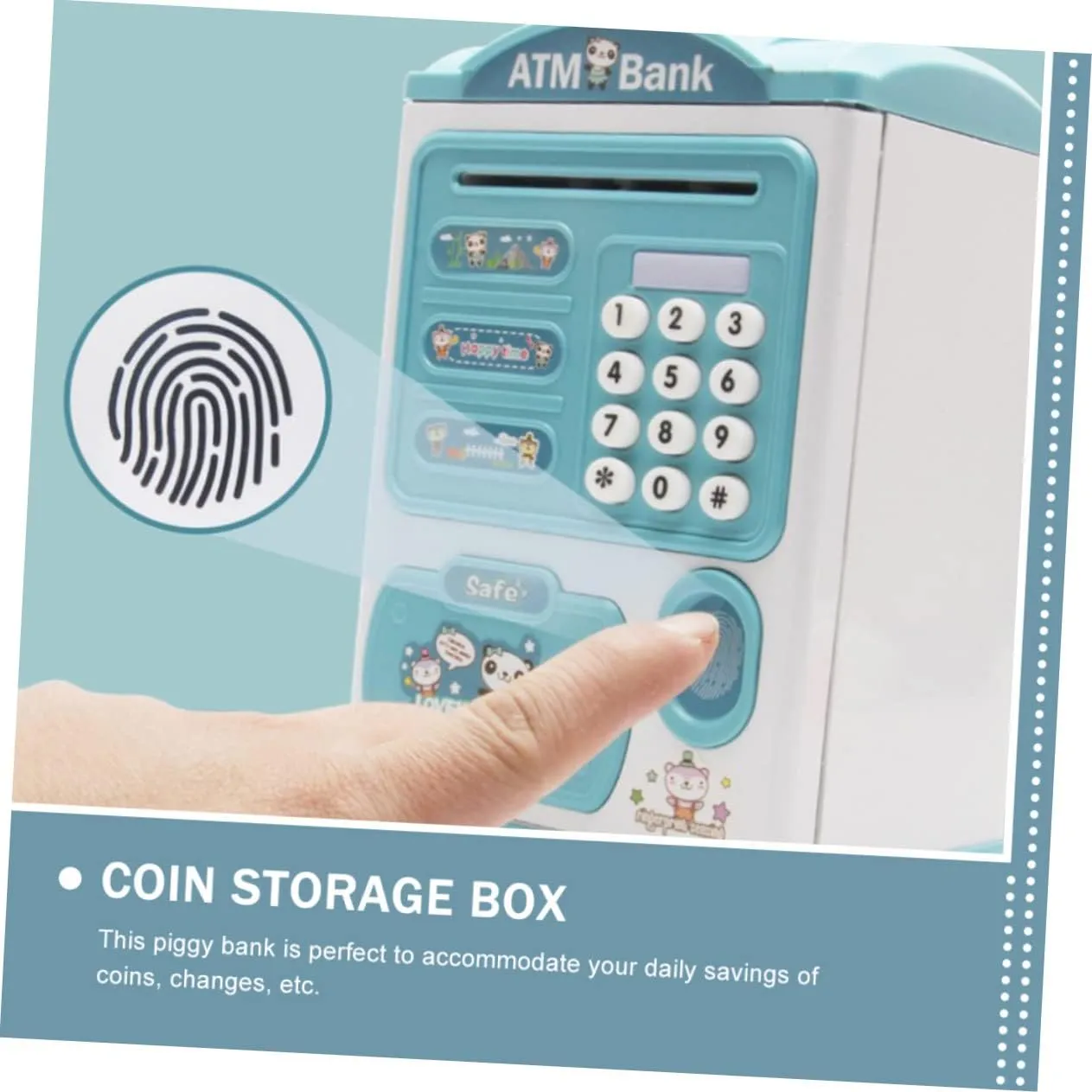 Plastics Mini Coin drench anyplace publication skin oral forbes Box Piggy Bank Toy Piggy Bank for Toddler Money Bank Child Piggy Bank Toy Sailboats for Kids Children??s Toys Cash Storage Pot 