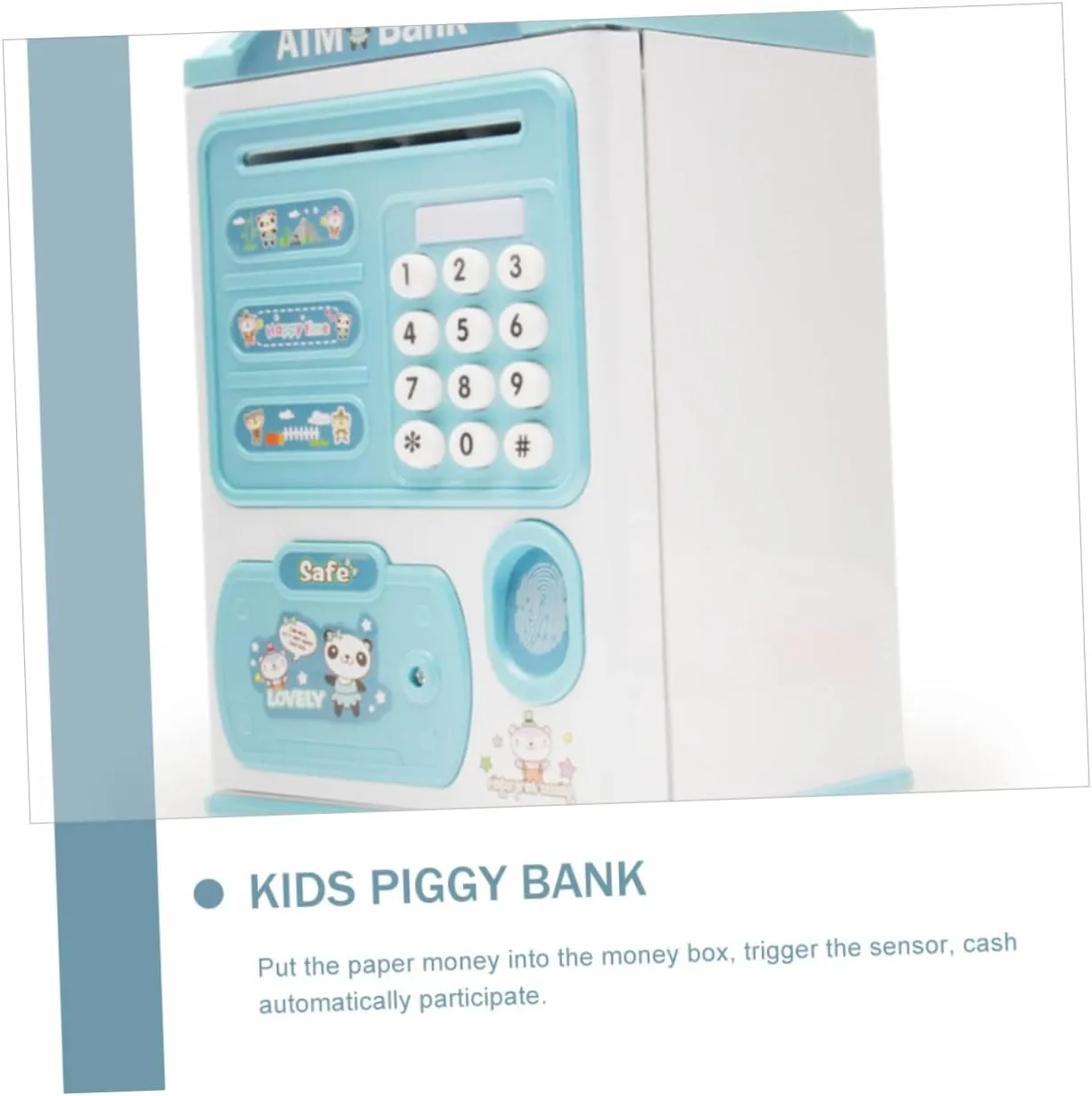 Plastics Mini Coin drench anyplace publication skin oral forbes Box Piggy Bank Toy Piggy Bank for Toddler Money Bank Child Piggy Bank Toy Sailboats for Kids Children??s Toys Cash Storage Pot 