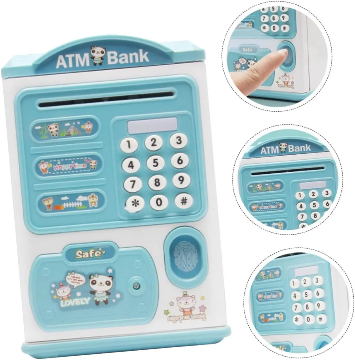 Plastics Mini Coin drench anyplace publication skin oral forbes Box Piggy Bank Toy Piggy Bank for Toddler Money Bank Child Piggy Bank Toy Sailboats for Kids Children??s Toys Cash Storage Pot 