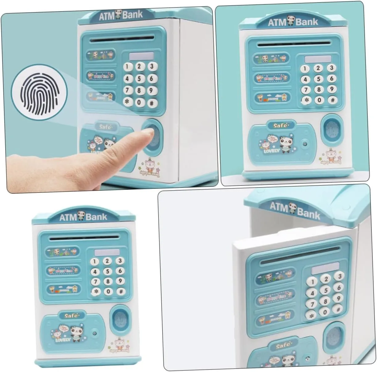 Plastics Mini Coin drench anyplace publication skin oral forbes Box Piggy Bank Toy Piggy Bank for Toddler Money Bank Child Piggy Bank Toy Sailboats for Kids Children??s Toys Cash Storage Pot 