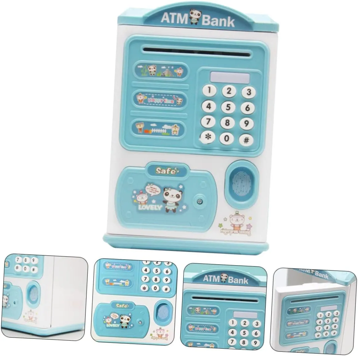 Plastics Mini Coin drench anyplace publication skin oral forbes Box Piggy Bank Toy Piggy Bank for Toddler Money Bank Child Piggy Bank Toy Sailboats for Kids Children??s Toys Cash Storage Pot 