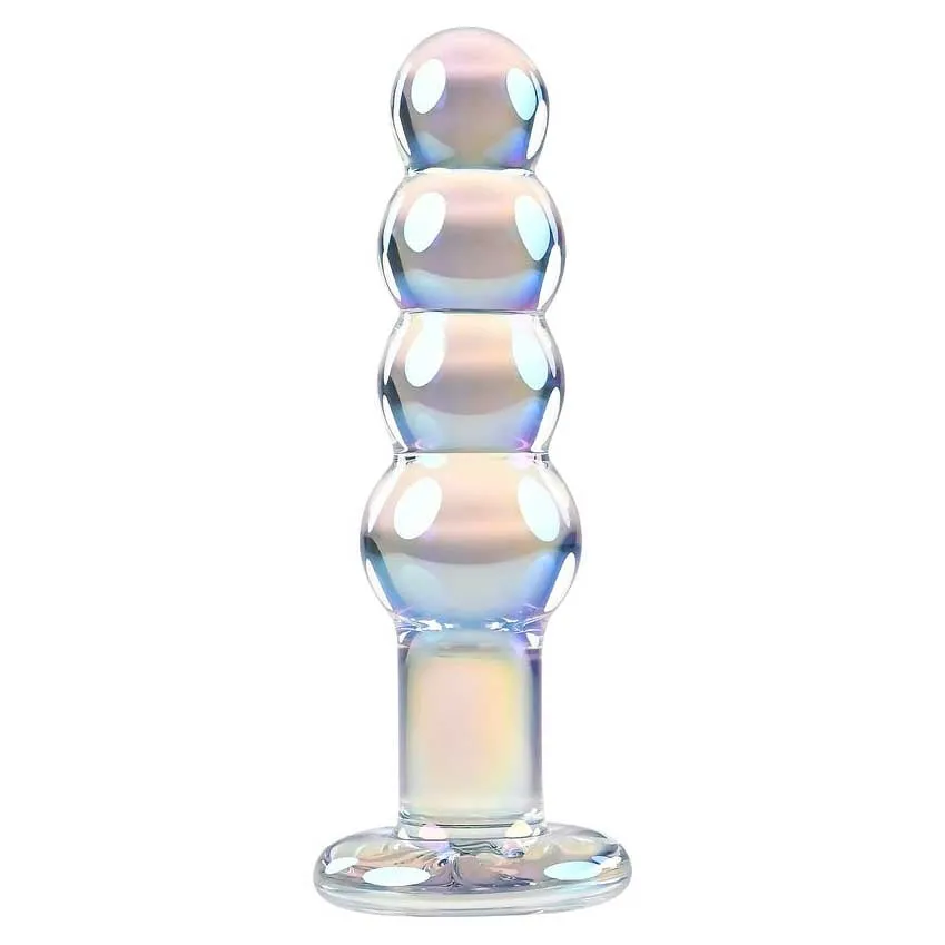 Playboy Jewels Iridescent Glass Beads Dildo
