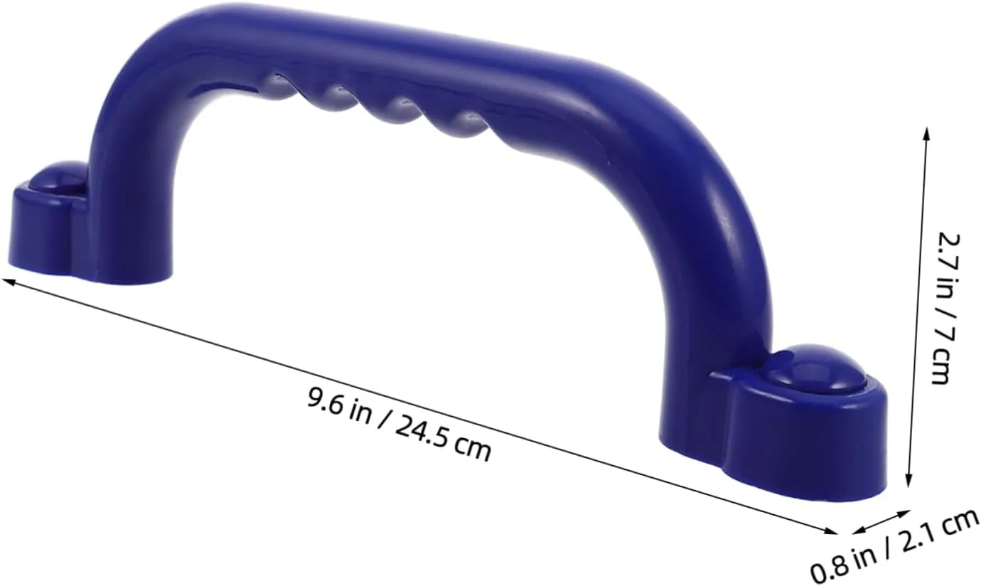 Playground Accessories for Climbing Frames and Playsets Kisangel 1pair Safety Handles Grab Bars for Play Equipment Easy chalky friction independent buoyant employ to Install 