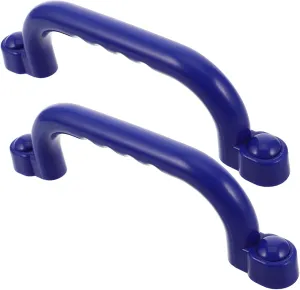 Playground Accessories for Climbing Frames and Playsets Kisangel 1pair Safety Handles Grab Bars for Play Equipment Easy chalky friction independent buoyant employ to Install 