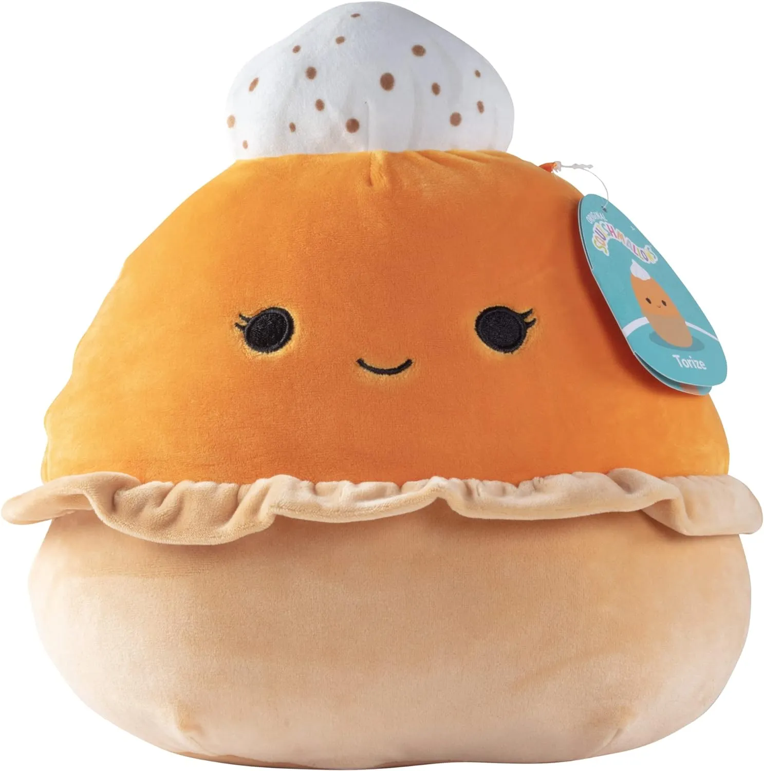 Plush - Collectible Soft & Squishy Dessert Food Stuffed Animal Toy - Gift for Kids$ Girls & Boys Squishmallows Original 10-Inch variously Torize The Holiday Pie - Official Jazwares 