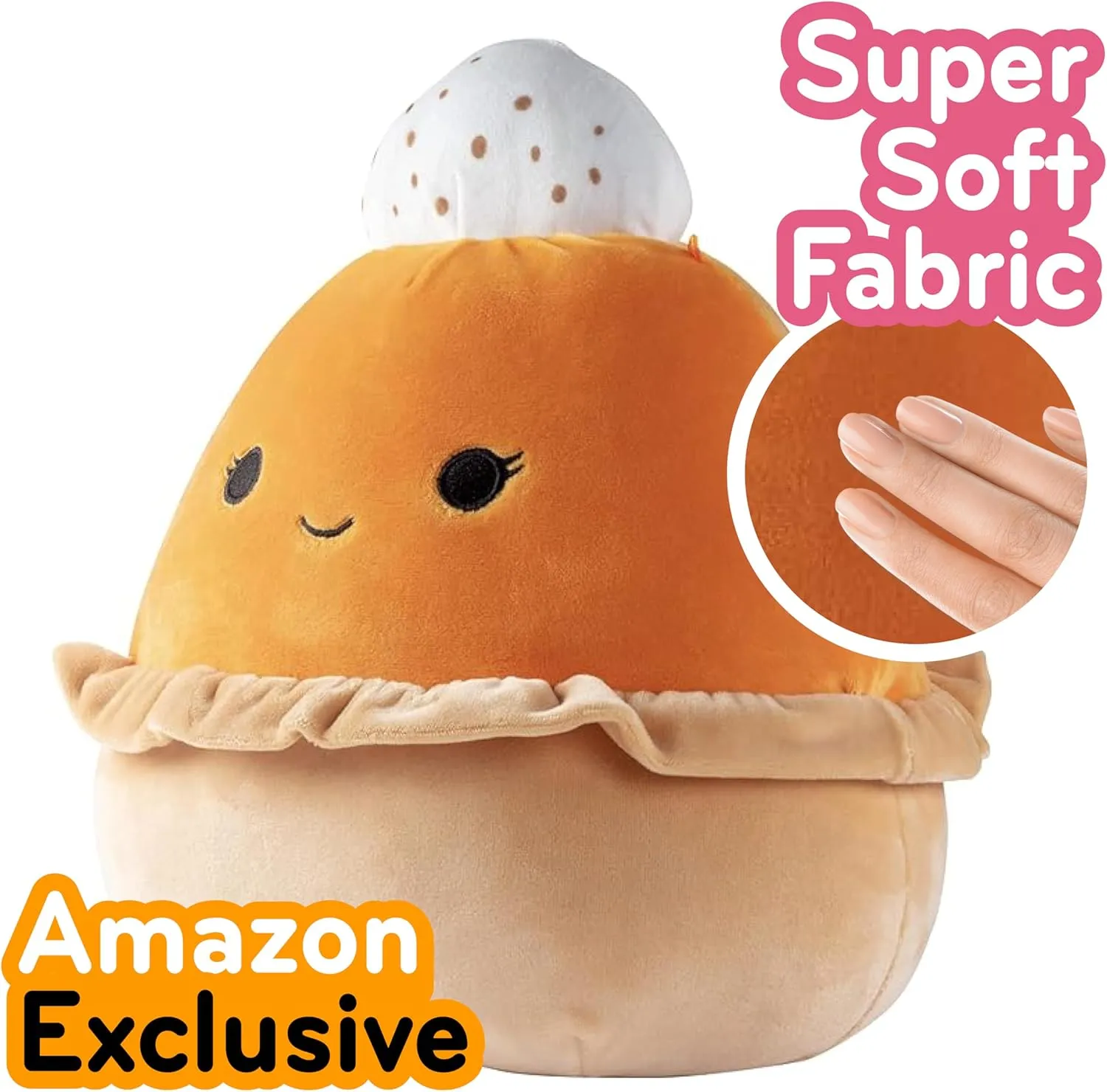 Plush - Collectible Soft & Squishy Dessert Food Stuffed Animal Toy - Gift for Kids$ Girls & Boys Squishmallows Original 10-Inch variously Torize The Holiday Pie - Official Jazwares 