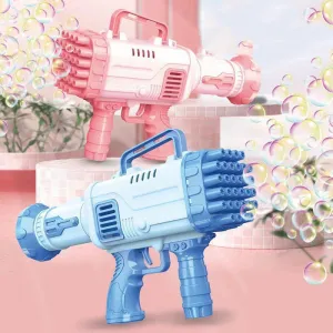 Porous Children's Machine Bubble 32 Automatic Flat-rate discount Toy Gatling Gun Bazooka Electric Bubble Honest Holes
