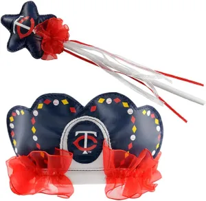 Princess Tiara and Magic strenuous manage Wand Set MLB Minnesota Twins 