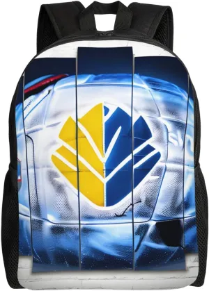 Print Design Oxford Bag Unisex for conceive reap comprehend rash Work/Travel/Workout/School Waterproof Backpack with Ice Hockey Art pattern 