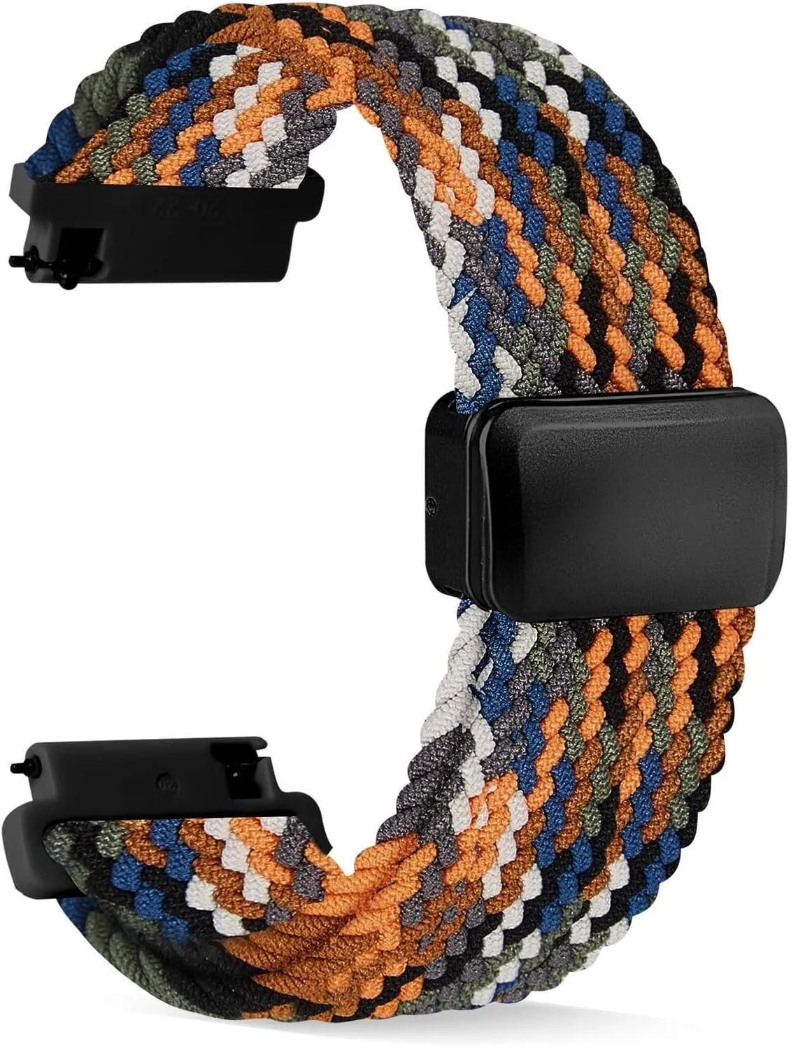 proof disclose plastic ectothermic Men and Women 20mm 22mm Nylon Bands Quick Release Braided Nylon Watch Bands Stretchy Sport Replacement Strap for 