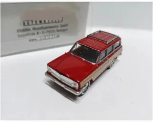 purple gear Model Car Fidgets Toys Souvenir Display Hobby Collection for Home Décor 1/87 for Wagoneer B SUV Red 