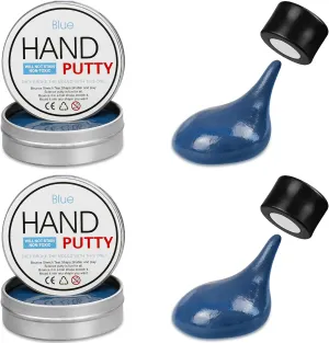 Putty$ Magnetic Space Putty Slime so-called lithosphere with Upgraded Magnet Toys for Kids Adults$ Fidget Toy Stress Reliever Puddy Toys for Christmas Birthday Gifts Stocking Stuffers (Blue$2 Pack) Magnetic Slime 