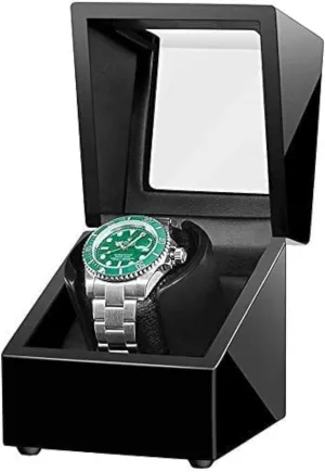 Quiet Rotation Storage Case Automatic Watch Winder$ Single Watch Display Holder$ Electric ventilation Mechanical Watch Shaker$ 