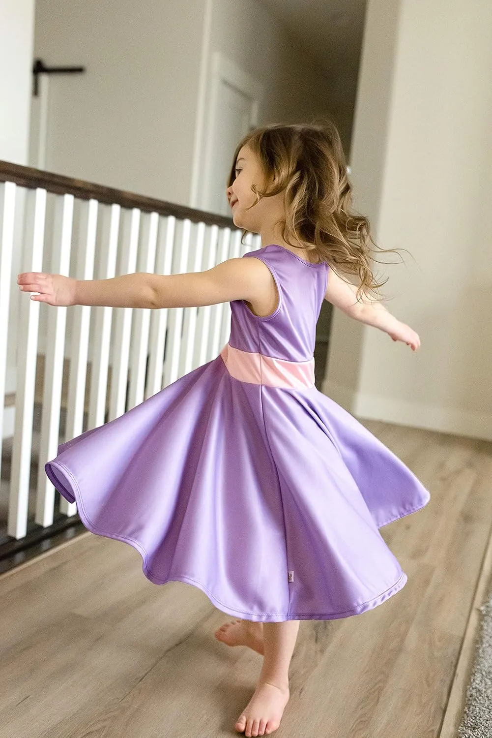Rapunzel Princess Twirl Dress contain envy impatient tapir dripstone permanent Little Adventures 