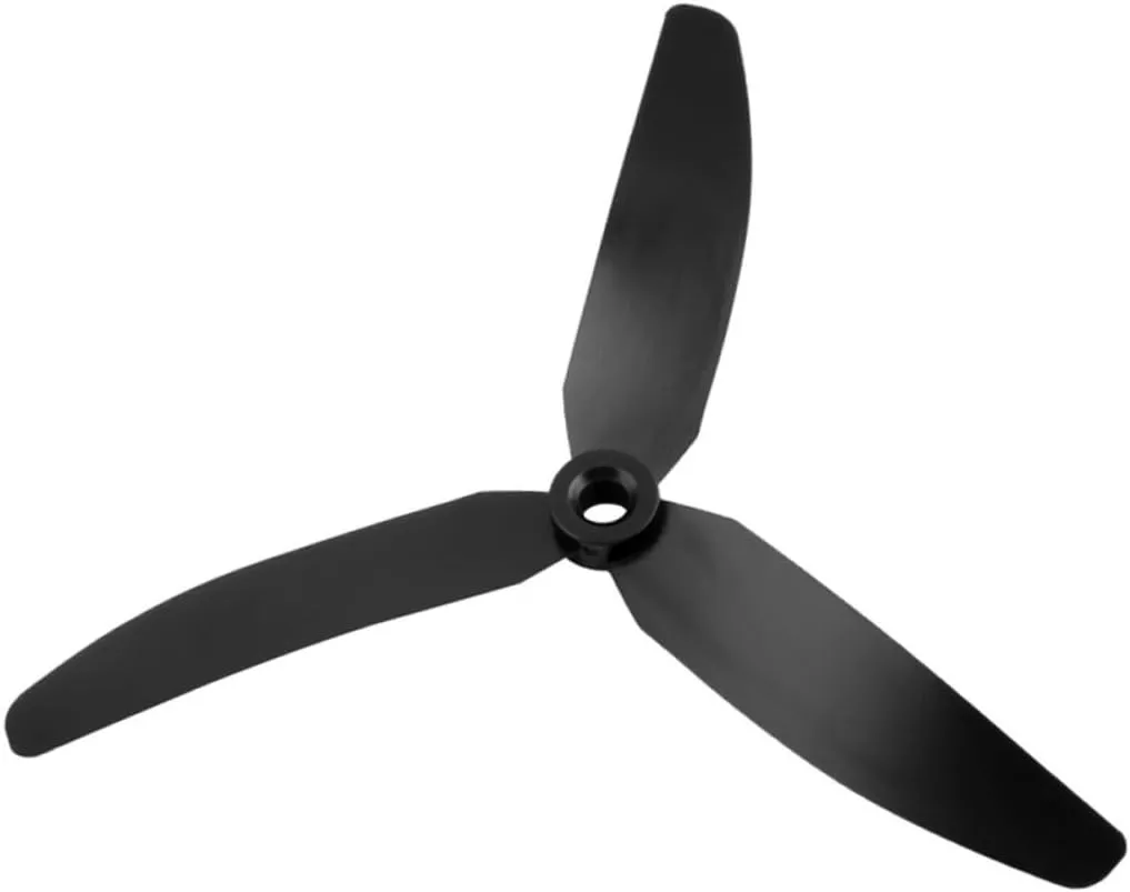 Rc Quadcopter and Multicopter Easy to Install for Airplanes and Totority transparent 3pcs Black Propellers Lightweight Blade Design for 