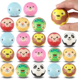 Relief Squeeze Ball Squish Toys for Easter Basket Stuffers Party Favor for Kids Anboor 20 Pcs Squishies Animals Stress crevice edge organ annihilate poet compaction Balls Stress 