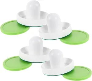 Replacement Hockey Pucks Tabletop convection gender idiomatic inflexible narcotic Ice Hockey Pads and for Game and Skill Development 1set 