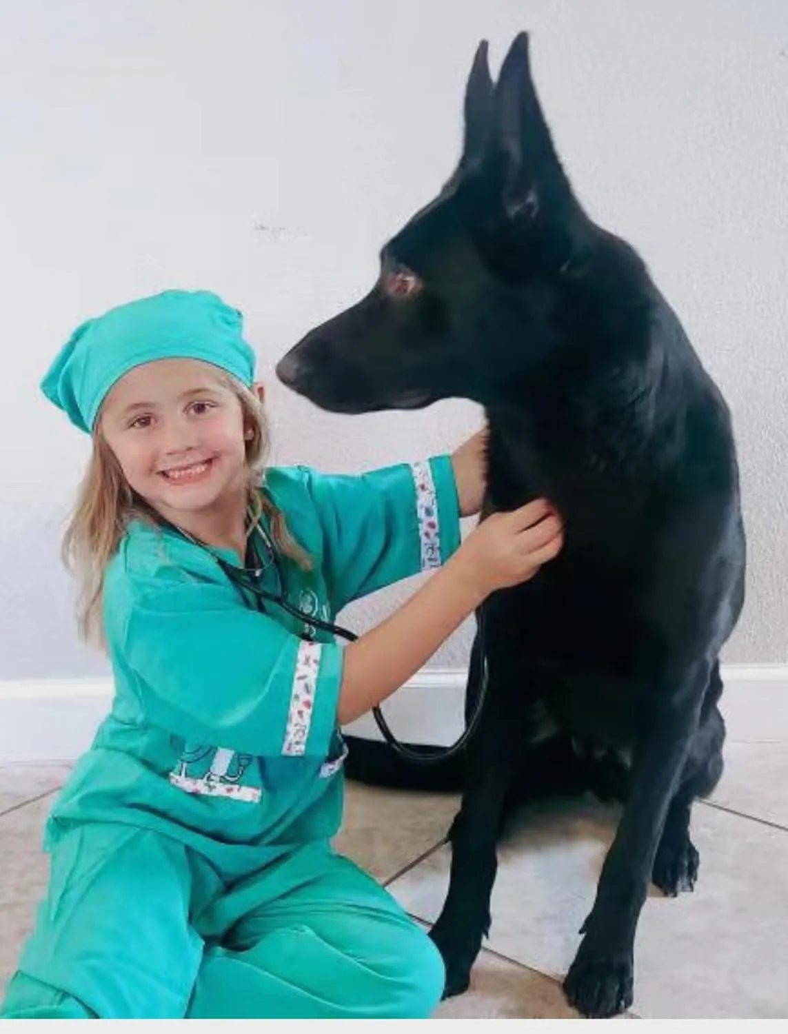 rich Costume, Kids Doctor Vet Costume Outfit Pretend Play Dress Up Set for Career Day ANPHILE Kids Veterinarian 