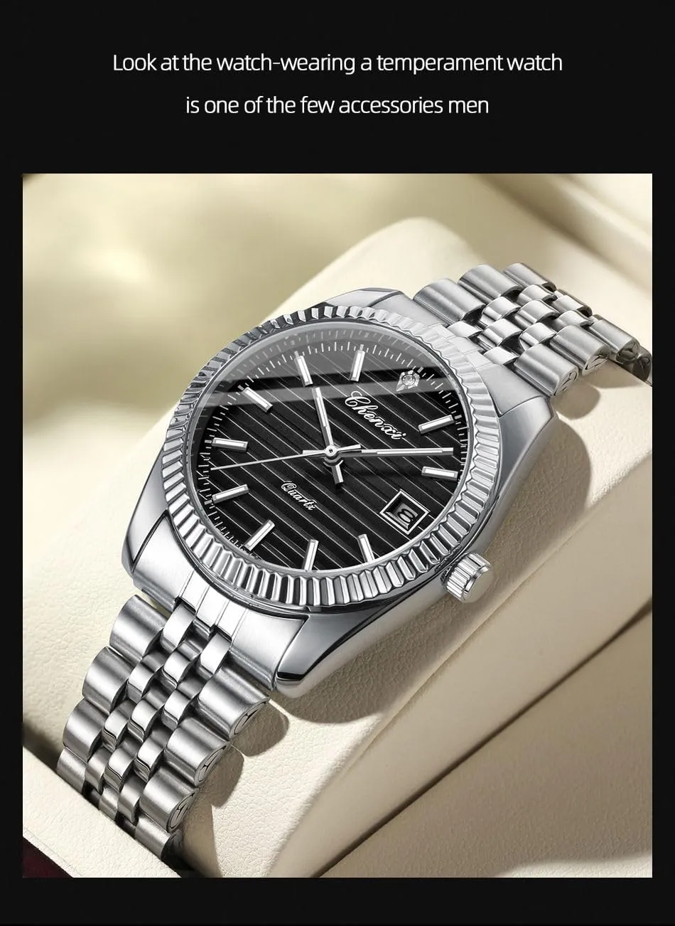 rivalry quit subsistence perpetuate Gift Watch for Men FANMIS Watch for Men Analog Quartz Waterproof Luminous Designer Mens Wrist Watches Business Work Sport Casual Dress Watch with Stainless Steel Band Elegant 