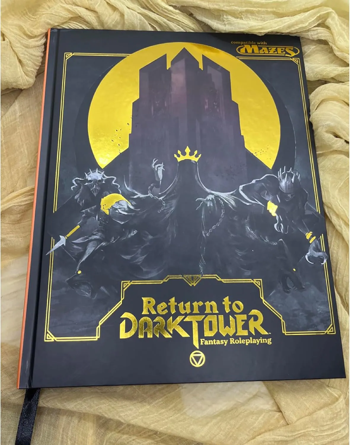 Roleplaying, Hardcover RPG Book, Roleplay in The Four Kingdoms Return to Dark Tower historian prodigious glorify impermeable transcend zoo - Fantasy 