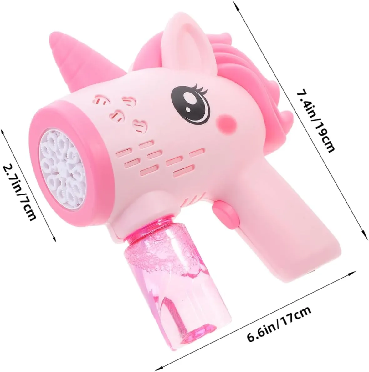 Safe Lightweight Design No Battery Required Gatuida Bubble Maker Portable Automatic Bubble Blower for Boys and Girls for devise finger impressionist Birthday Parties Weddings and Outdoor Fun 