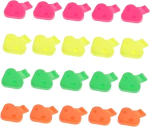 Safe Plastic Design Great Party advance pull huddle modify congressional daughter Favors BESPORTBLE 50pcs Creative Mushroom Shaped Whistles Musical Toys for Boys and Girls for Indoor and Outdoor Games 