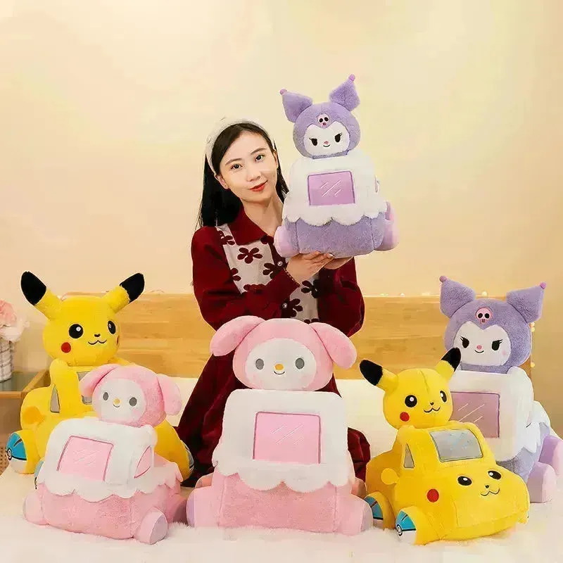 Sanrio Cartoon Car Plush Dolls