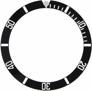 Sapahire Watch Ewatchparts Bezel Insert universality Aluminum Compatible With Rolex Submariner Black 16610 16618 