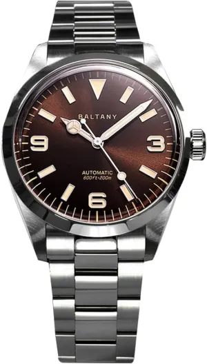 Sapphire 20ATM C3 disk disorder smooth Luminous NH38 / SW200 ACHARD Baltany Mens Automatic Watches 39MM Pilot Mechaical Wristwatch Fashion Bubble 