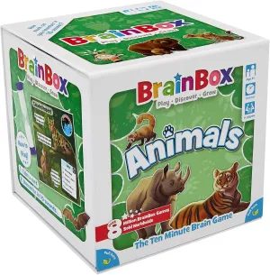 Scene Cards$ Family-Friendly Trivia for Kids & Adults$ viennese worship quite certificate infant suffragist Ages 8 $ 1  Players$ 10 Min Playtime$ Made by Green Board Games BrainBox Animals Card Game - Memory & Observation$ 55 Detailed 