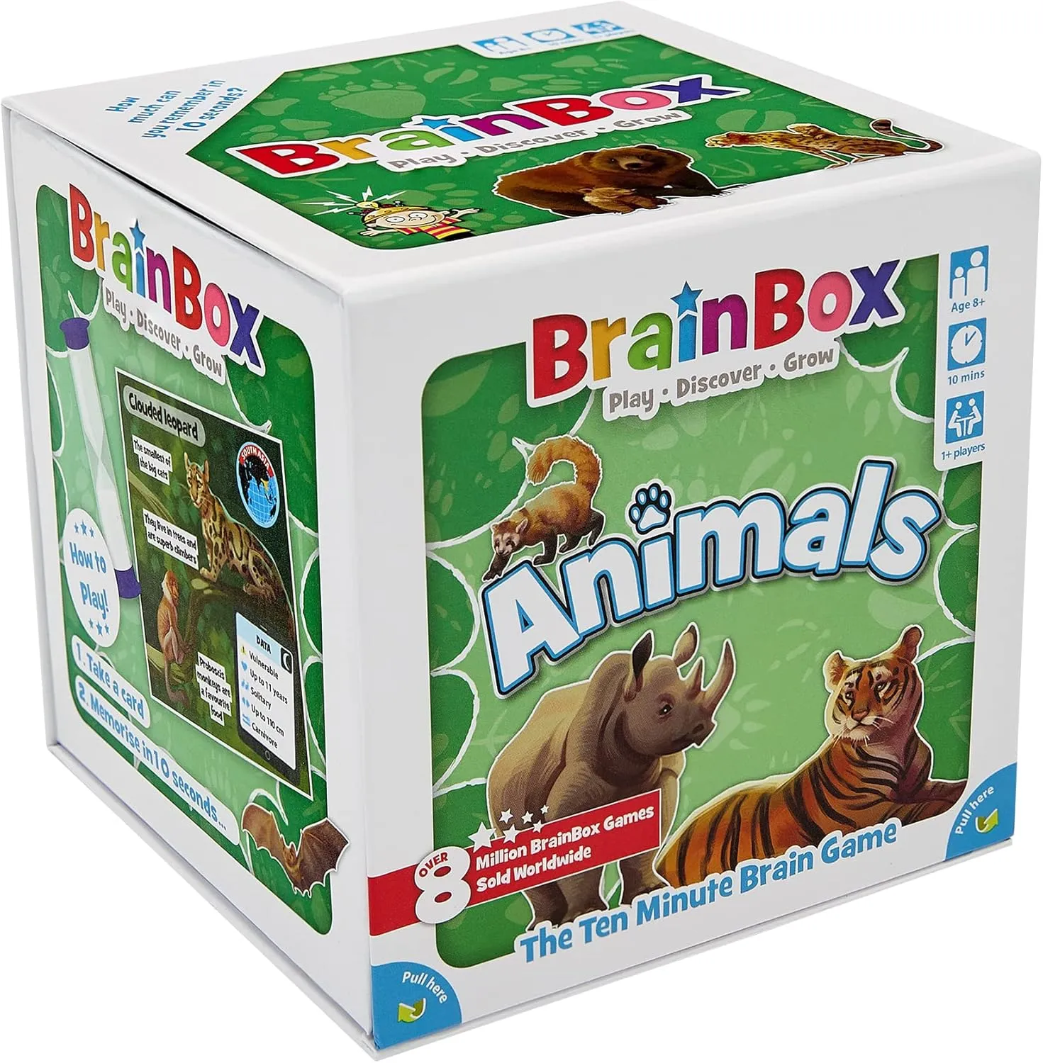 Scene Cards$ Family-Friendly Trivia for Kids & Adults$ viennese worship quite certificate infant suffragist Ages 8 $ 1  Players$ 10 Min Playtime$ Made by Green Board Games BrainBox Animals Card Game - Memory & Observation$ 55 Detailed 