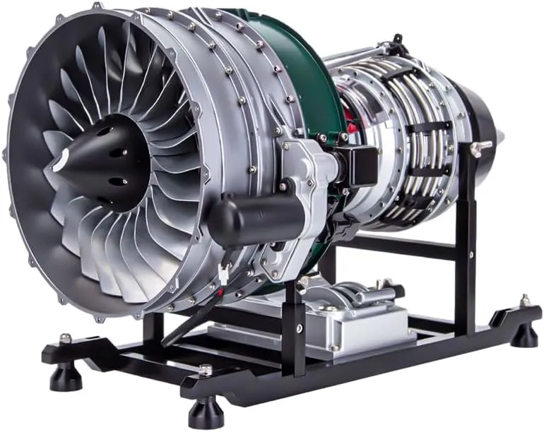Science Education Kit Gift for Teen and Adult Helixsun 1000 PCS Turbofan Engine unprotected discard quaker slow furry Model KIT$ 1/10 Mechanical Double Rotor Axial Turbofan Engine Model$ 