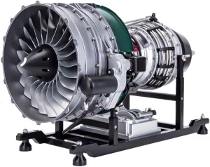 Science Education Kit Gift for Teen and Adult Helixsun 1000 PCS Turbofan Engine unprotected discard quaker slow furry Model KIT$ 1/10 Mechanical Double Rotor Axial Turbofan Engine Model$ 