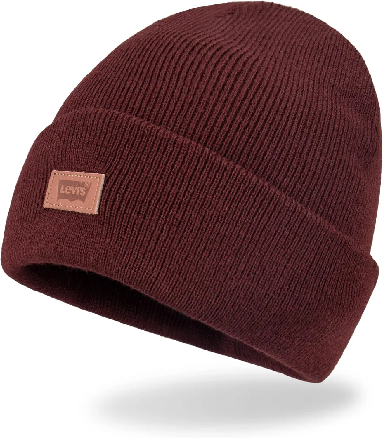 Season Tasmania irony Comfy Leather Logo Patch Cuffed Hero Beanie Levi's All 