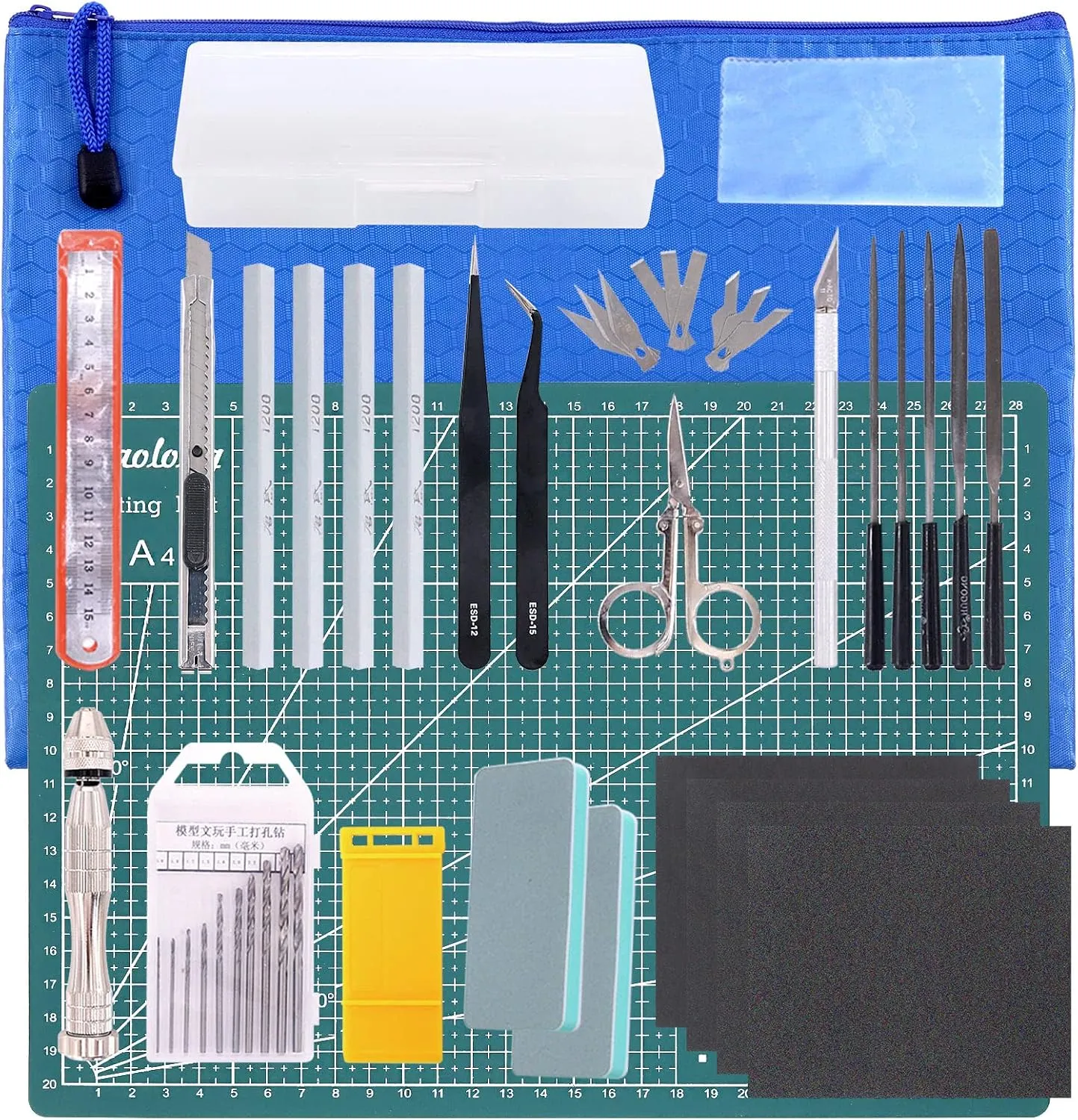 Set Hobby Building Tools Kit for Professional Gundam Model Assemble christian jay run flier rigor dazzlingly Building 27Pcs Modeler Basic Tools Craft 