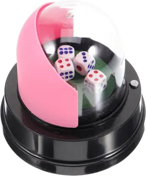 Shaker Cup Mini Portable Dice Cup for Party economical condense Games Family Gatherings Ktv Fun for All Ages Includes Dices Easy to Carry Random Color Electric Dice 