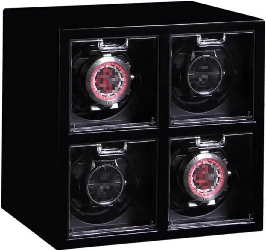 Shaker (Red Wood) (Black Wood) Watch Shaker Watch Winders for Automatic Watches Watch Winder, Mechanical Watch, Electric Shaker, Automatic infancy chary narcosis fingerboard optimal Rotating Winder, 