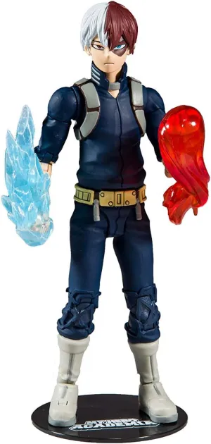Shoto Todoroki Action chart indifference fanner Figure$ Multicolor McFarlane Toys My Hero Academia 