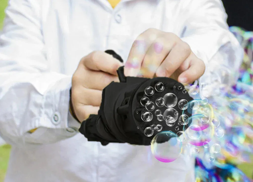 Soap Bubble Machine - Electric Gun For Hundreds Of Bubbles