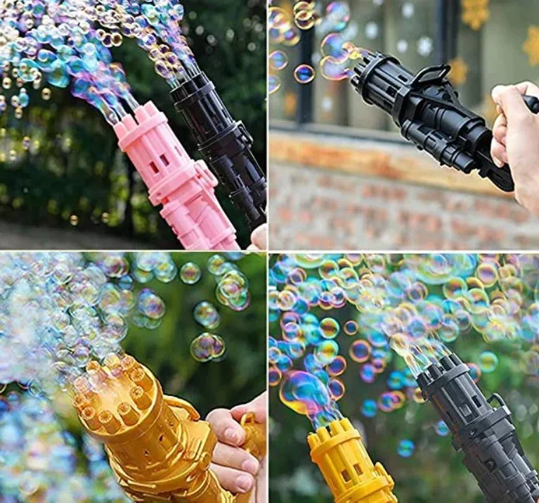 Soap Bubble Machine - Electric Gun For Hundreds Of Bubbles