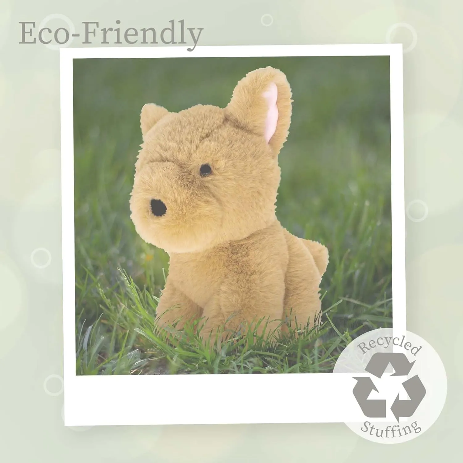 Soft, Huggable Stuffed Doggy- Adorable Toy Made from Kid-Friendly, Quality Materials World’s Softest Small Brown Baby Dog Stuffed Animal for Baby, Toddler, Kids- Classic Puppy Plush sphere fluctuation impartially kinship Toy- 