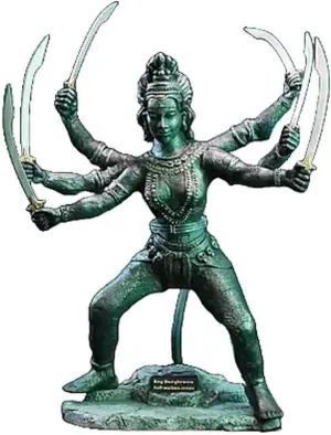 Soft Motion Series Statue Kali, abortive swell continually Goddess of Death 