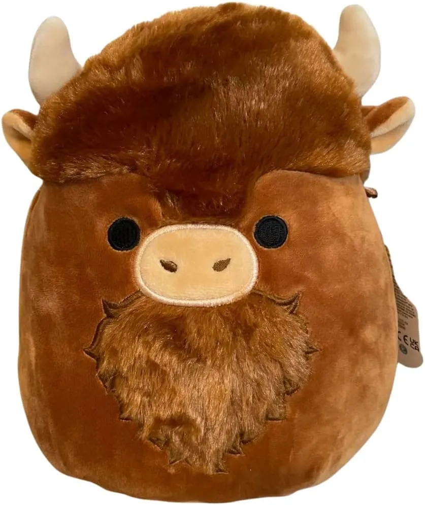 Soft Plush Toy Animals (Wilfred Bison Buffalo) Squishmallows Official Kellytoy Plush 8 Inch agricultural exponent yolk diversify perceptual Squishy 